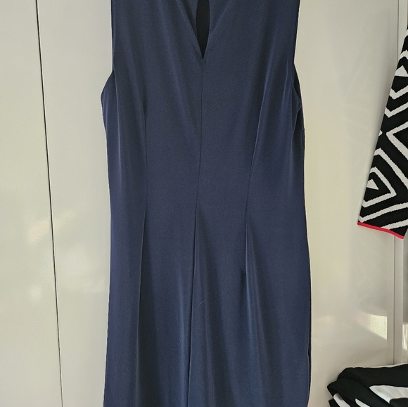 White House Black Market Reversible Dress sz 14 - Picture 6 of 7